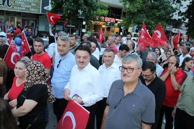 Bafra'da 15 Temmuz Kutlandı 21