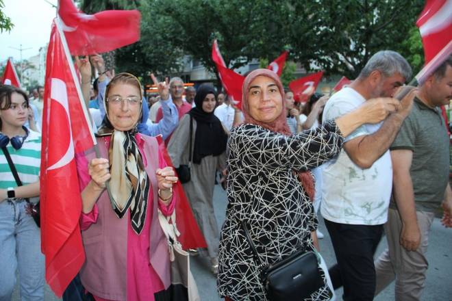Bafra'da 15 Temmuz Kutlandı 27