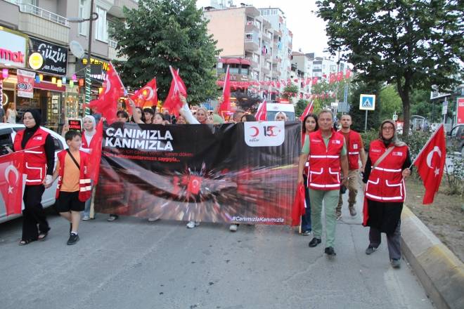 Bafra'da 15 Temmuz Kutlandı 29