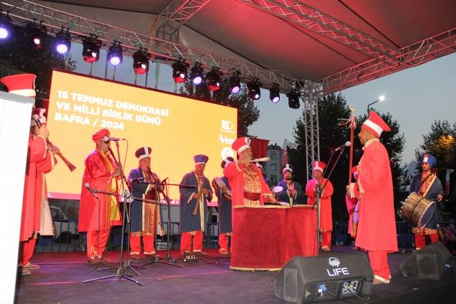 Bafra'da 15 Temmuz Kutlandı 34