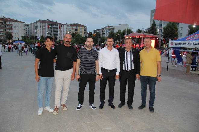 Bafra'da 15 Temmuz Kutlandı 35