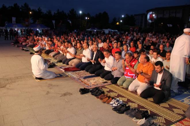 Bafra'da 15 Temmuz Kutlandı 40