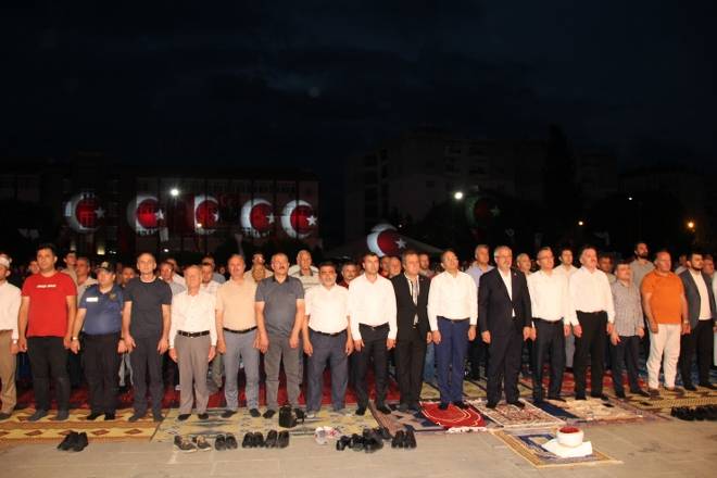 Bafra'da 15 Temmuz Kutlandı 44