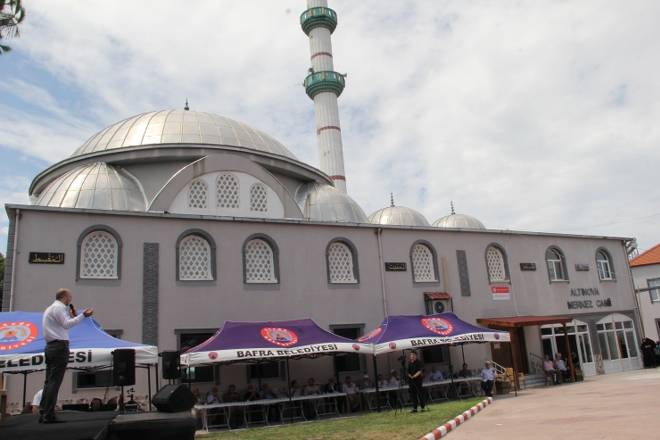 Bafra Altınova Mahallesi Merkez Camii Restore Edilerek Dualarla İbadete1 115