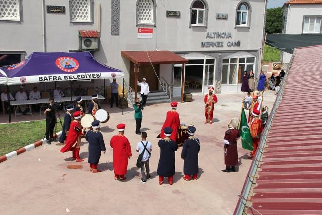 Bafra Altınova Mahallesi Merkez Camii Restore Edilerek Dualarla İbadete1 23