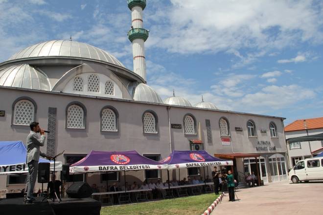 Bafra Altınova Mahallesi Merkez Camii Restore Edilerek Dualarla İbadete1 52