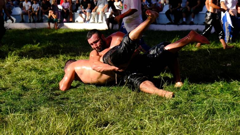 Dikmen Güreşlerine 25 bin kişi katıldı 10
