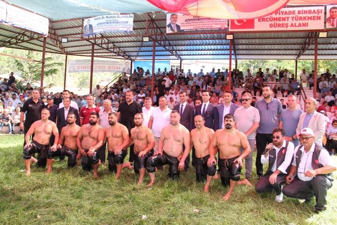 Dikmen Güreşlerine 25 bin kişi katıldı 126
