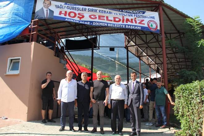 Dikmen Güreşlerine 25 bin kişi katıldı 138