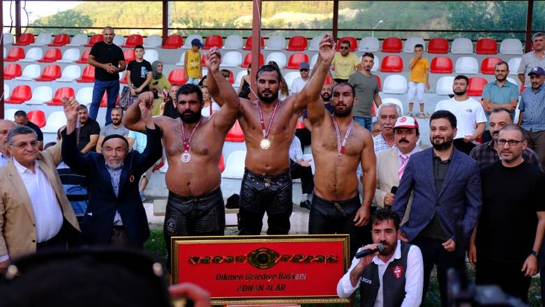 Dikmen Güreşlerine 25 bin kişi katıldı 21