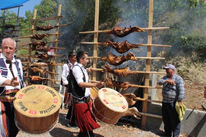 Dikmen Güreşlerine 25 bin kişi katıldı 32
