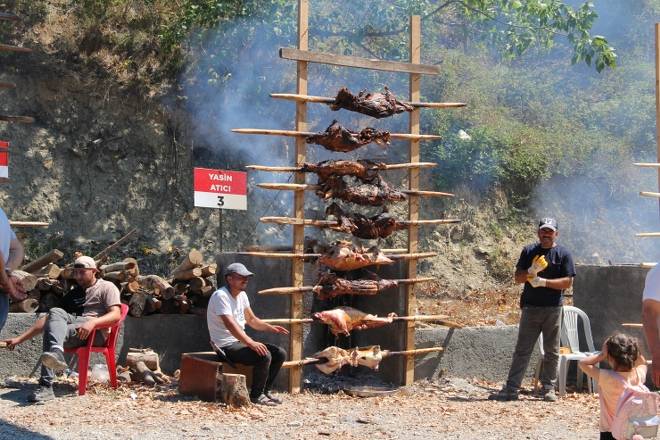 Dikmen Güreşlerine 25 bin kişi katıldı 35