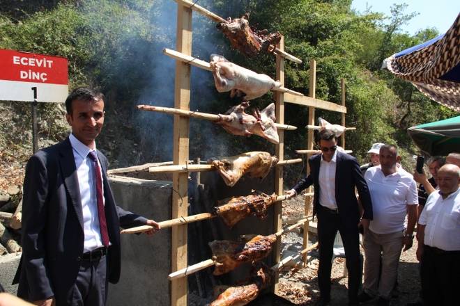 Dikmen Güreşlerine 25 bin kişi katıldı 37
