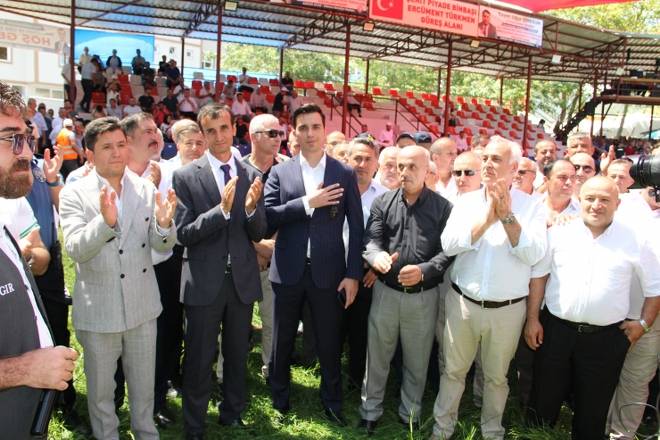 Dikmen Güreşlerine 25 bin kişi katıldı 55