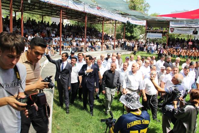 Dikmen Güreşlerine 25 bin kişi katıldı 58