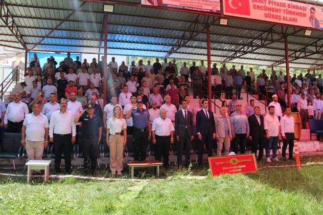 Dikmen Güreşlerine 25 bin kişi katıldı 62