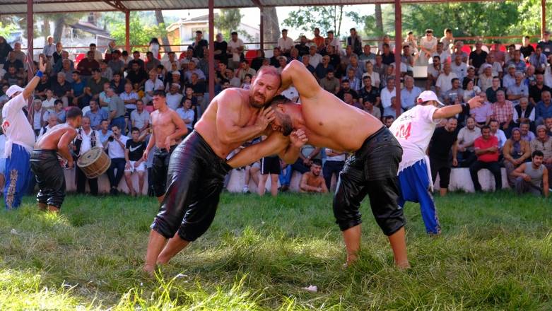 Dikmen Güreşlerine 25 bin kişi katıldı 7
