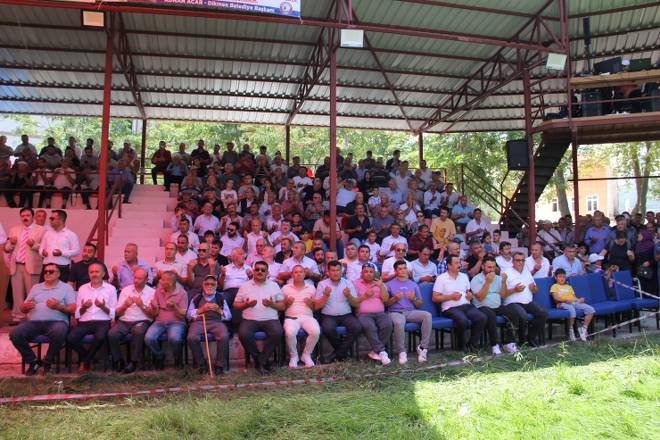 Dikmen Güreşlerine 25 bin kişi katıldı 74