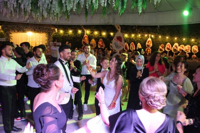 Bafra'da Muhteşem Nikah Töreni: Gülşah Nurcan ve Aydın Bekar Evlend 126