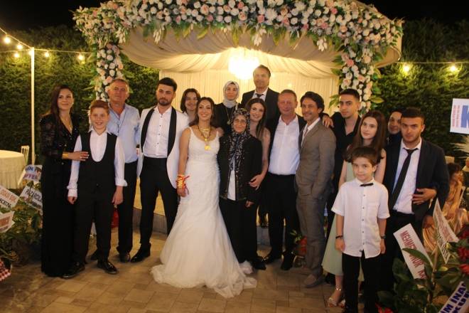 Bafra'da Muhteşem Nikah Töreni: Gülşah Nurcan ve Aydın Bekar Evlend 145