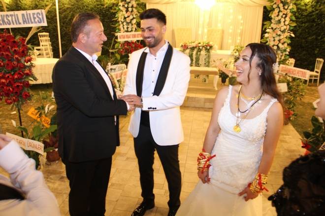 Bafra'da Muhteşem Nikah Töreni: Gülşah Nurcan ve Aydın Bekar Evlend 160