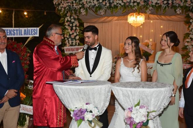 Bafra'da Muhteşem Nikah Töreni: Gülşah Nurcan ve Aydın Bekar Evlend 30