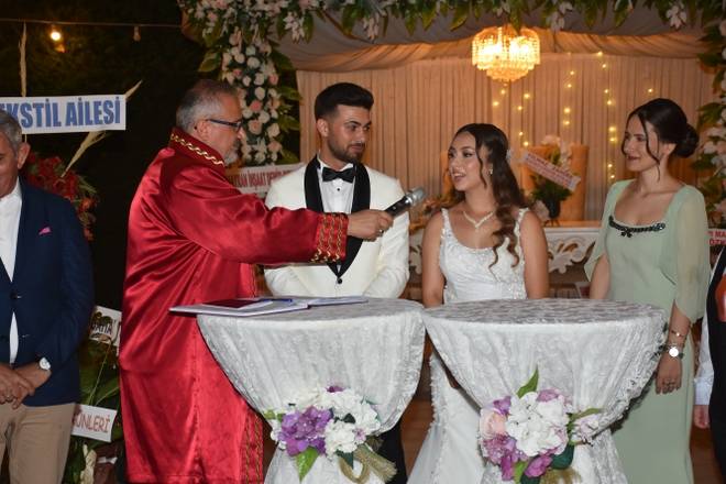 Bafra'da Muhteşem Nikah Töreni: Gülşah Nurcan ve Aydın Bekar Evlend 31