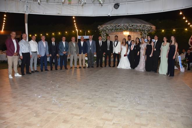 Bafra'da Muhteşem Nikah Töreni: Gülşah Nurcan ve Aydın Bekar Evlend 45