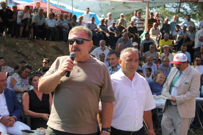 3. Gerze Abdaloğlu Köyü Karakucak Güreşlerine yoğun ilgi 106