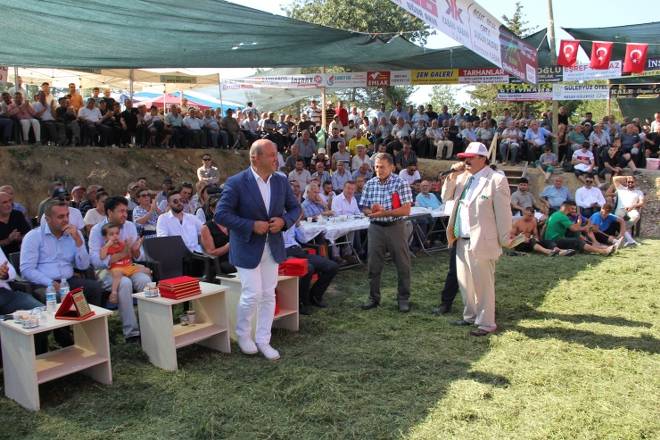 3. Gerze Abdaloğlu Köyü Karakucak Güreşlerine yoğun ilgi 110