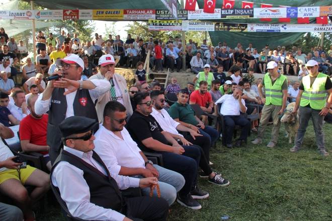 3. Gerze Abdaloğlu Köyü Karakucak Güreşlerine yoğun ilgi 126