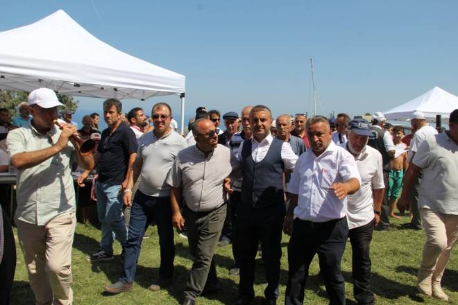 3. Gerze Abdaloğlu Köyü Karakucak Güreşlerine yoğun ilgi 34