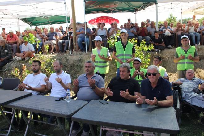 3. Gerze Abdaloğlu Köyü Karakucak Güreşlerine yoğun ilgi 49