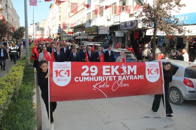 Bafra'da Cumhuriyetin 101. Yılı Kutlamaları 12