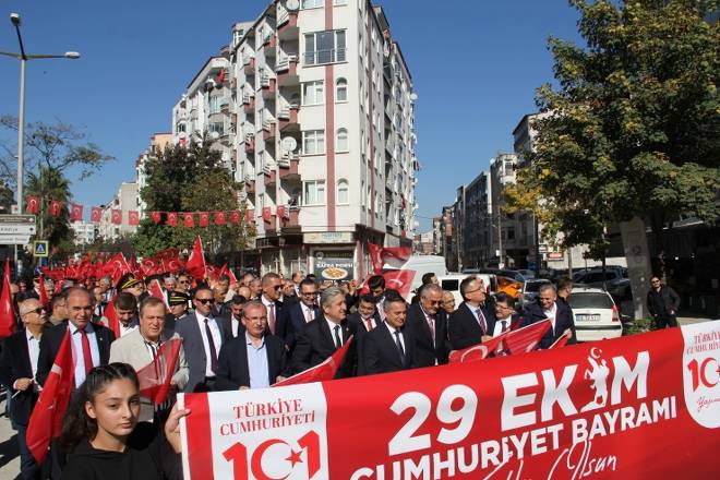 Bafra'da Cumhuriyetin 101. Yılı Kutlamaları 37
