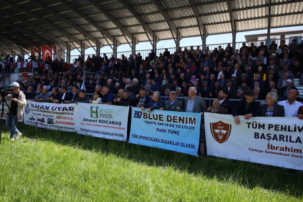 632. Alaçam Geyikkoşan Güreşleri ve Piknik Etkinliğinden renkli kareler 113