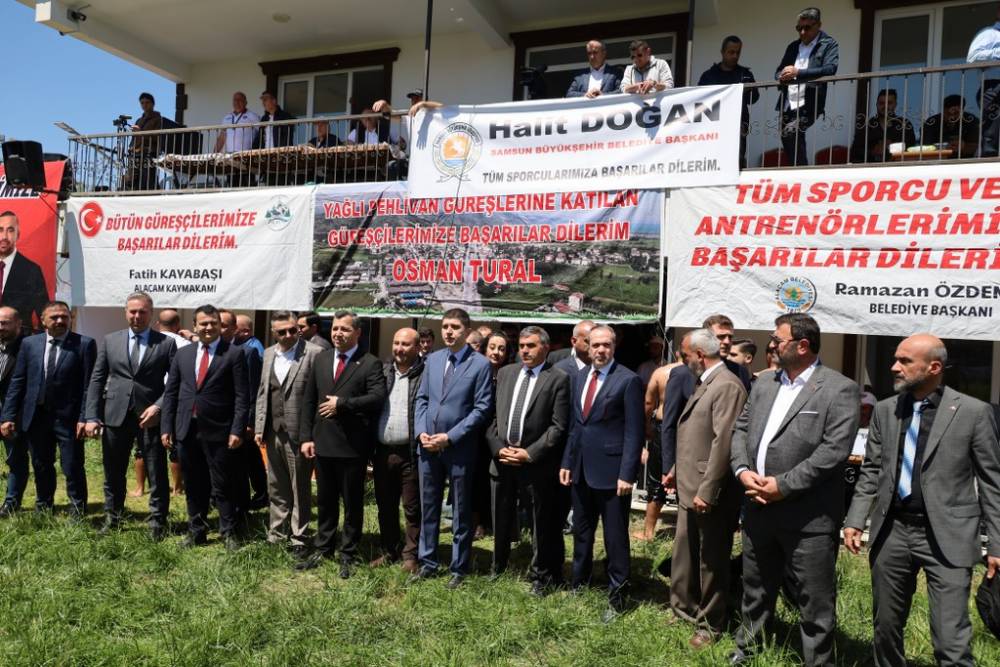 632. Alaçam Geyikkoşan Güreşleri ve Piknik Etkinliğinden renkli kareler 117