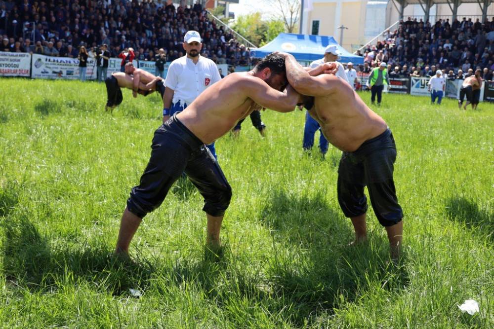 632. Alaçam Geyikkoşan Güreşleri ve Piknik Etkinliğinden renkli kareler 149