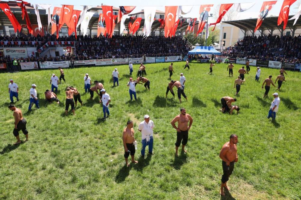632. Alaçam Geyikkoşan Güreşleri ve Piknik Etkinliğinden renkli kareler 150