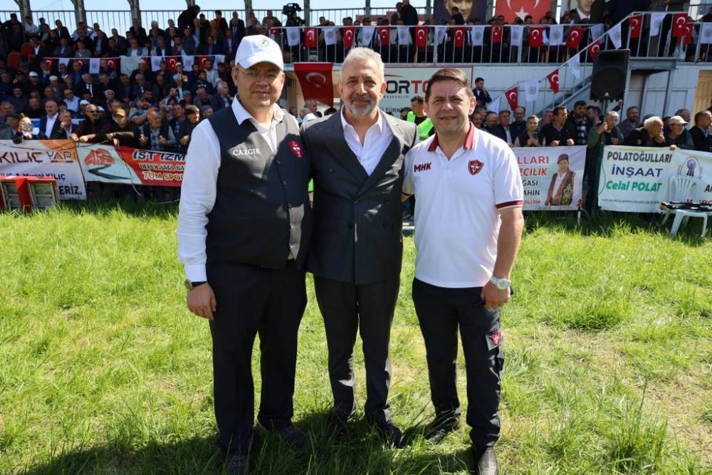 632. Alaçam Geyikkoşan Güreşleri ve Piknik Etkinliğinden renkli kareler 192