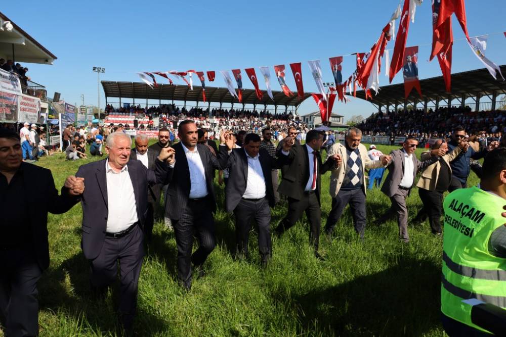 632. Alaçam Geyikkoşan Güreşleri ve Piknik Etkinliğinden renkli kareler 205