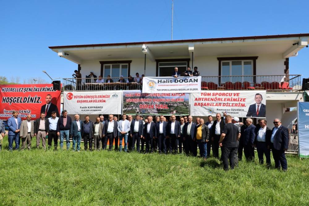 632. Alaçam Geyikkoşan Güreşleri ve Piknik Etkinliğinden renkli kareler 31