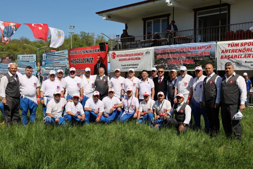 632. Alaçam Geyikkoşan Güreşleri ve Piknik Etkinliğinden renkli kareler 4