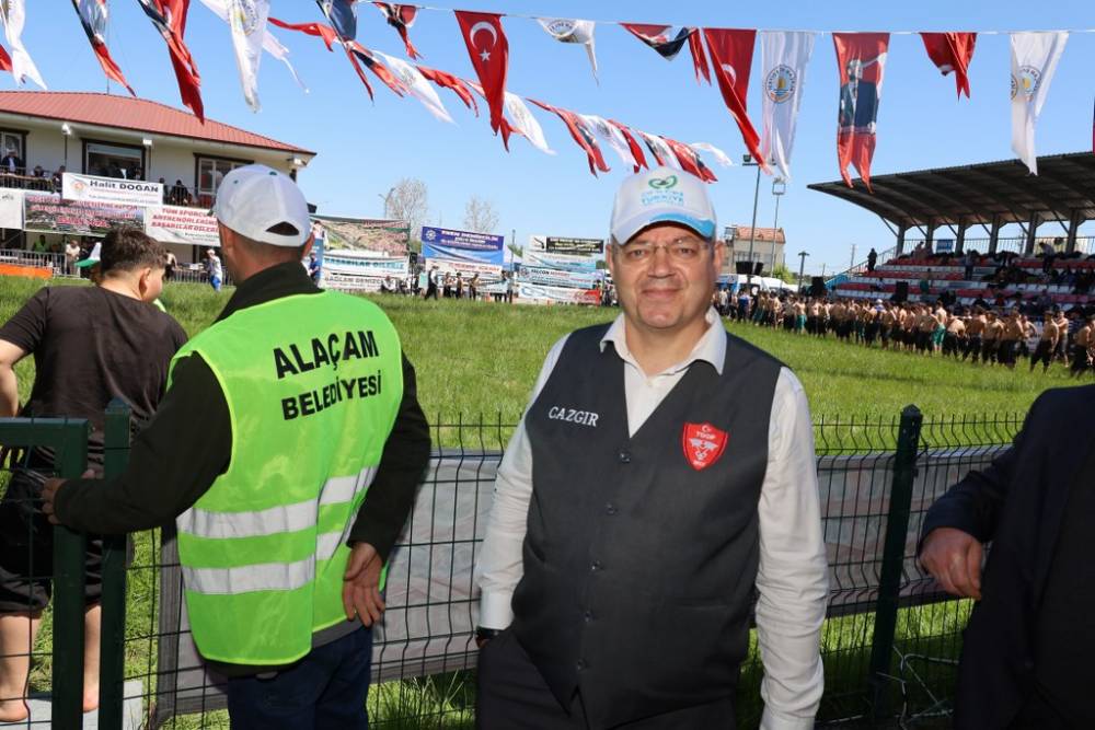 632. Alaçam Geyikkoşan Güreşleri ve Piknik Etkinliğinden renkli kareler 55