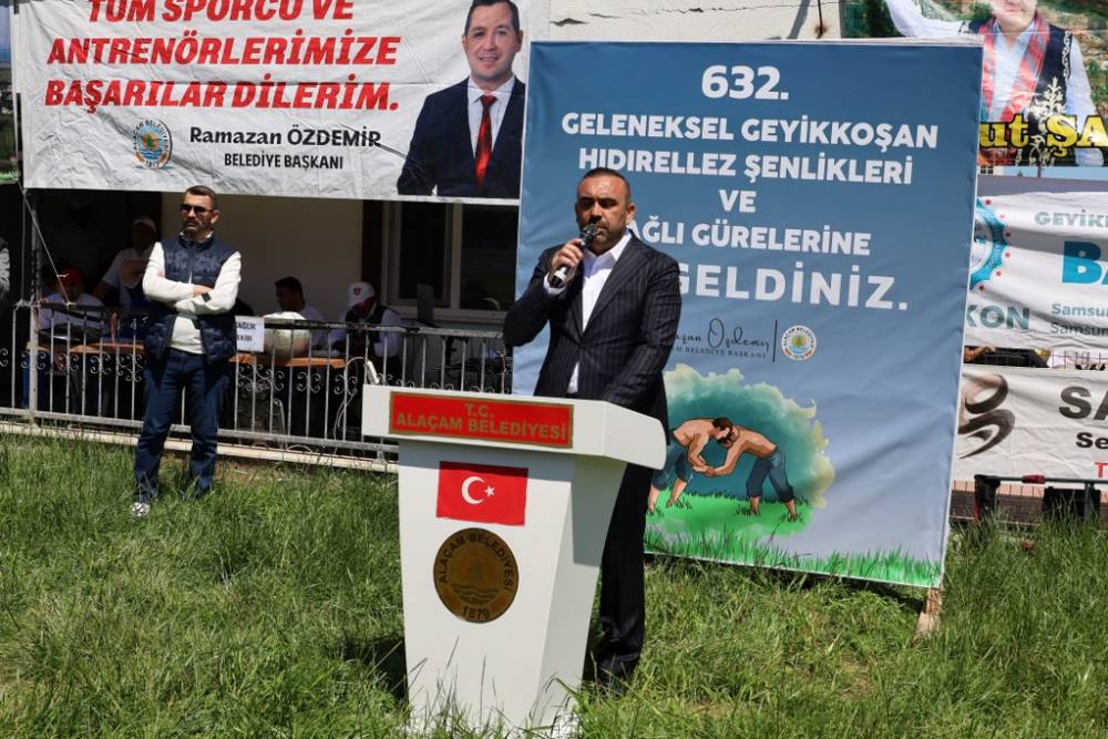 632. Alaçam Geyikkoşan Güreşleri ve Piknik Etkinliğinden renkli kareler 72