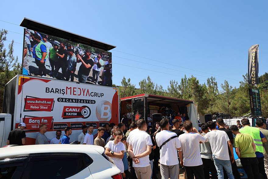 Bafra’da Modifiye Gösterisi Nefes Kesti 27