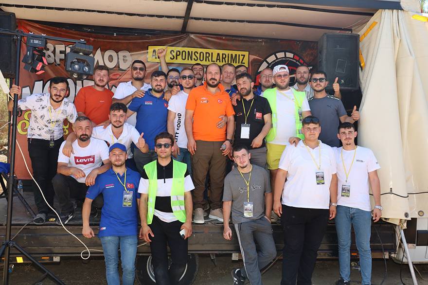 Bafra’da Modifiye Gösterisi Nefes Kesti 43