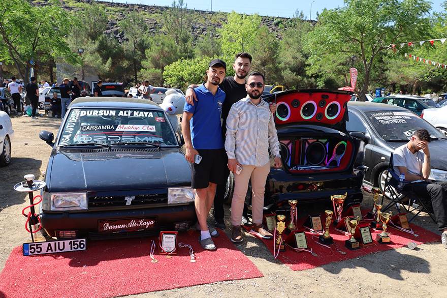 Bafra’da Modifiye Gösterisi Nefes Kesti 44