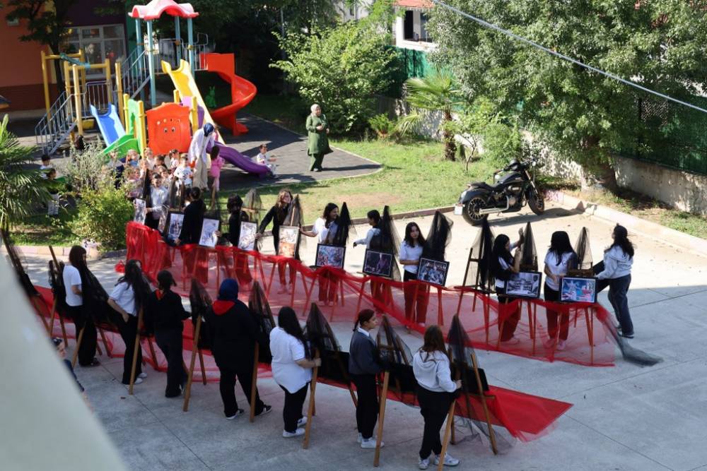 Bafra Hasan Çakın Kız MTAL’de Ahilik Kültürü Haftası coşkusu! 13