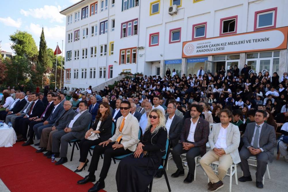 Bafra Hasan Çakın Kız MTAL’de Ahilik Kültürü Haftası coşkusu! 40